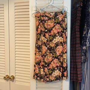 Flower skirt from loft